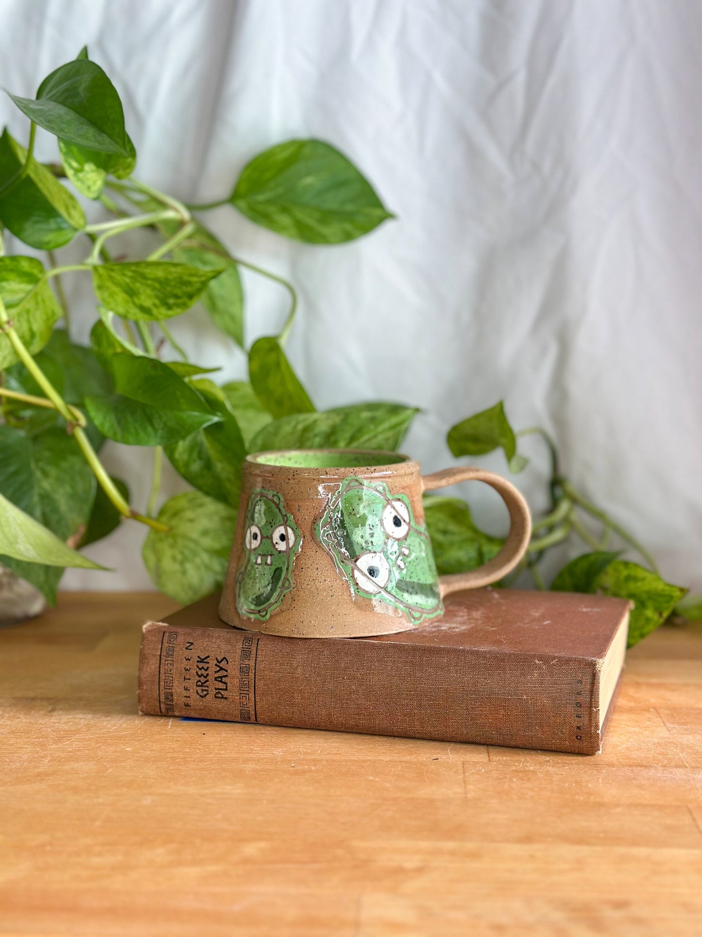 pickle electrolyte character modern latte mug