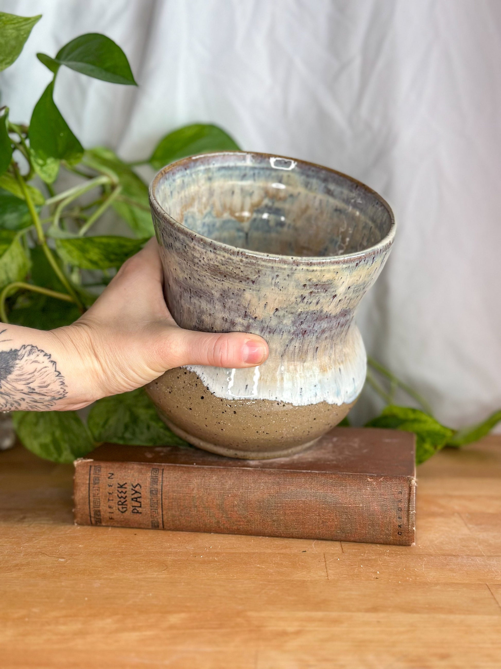 portland handmade vase inside