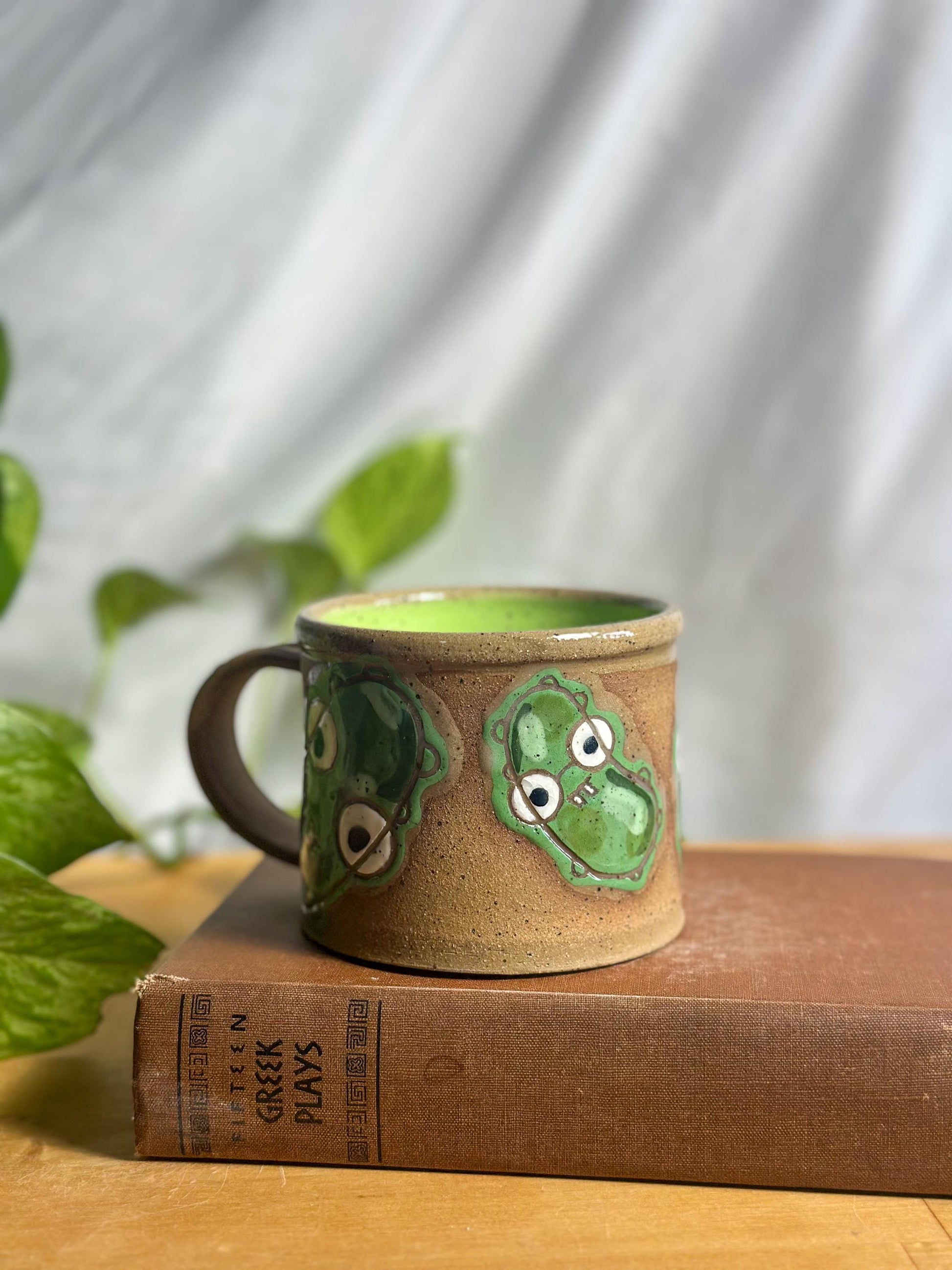 pickle electrolyte character modern latte mug