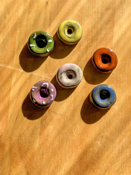 donut toy fidget sculpture